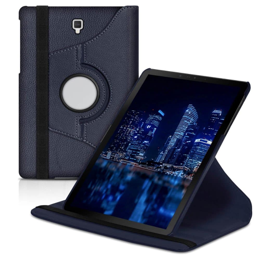 Skalplatta för Samsung Galaxy Tab S4 10.5 / SM- T830 TPU Ställfunktion Marinblå