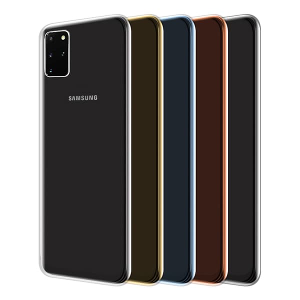 Samsung Galaxy S20 Plus - Skyddande Dubbelsidigt Silikonskal