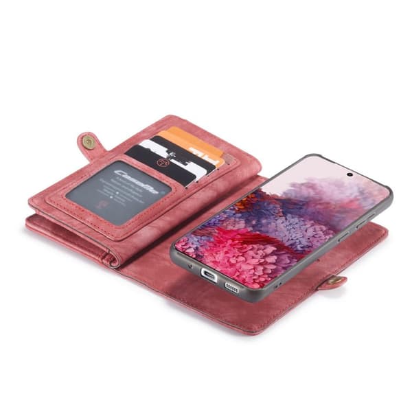 Samsung Galaxy S20 CASEME Aftagelig 2-i-1 etui - Rød
