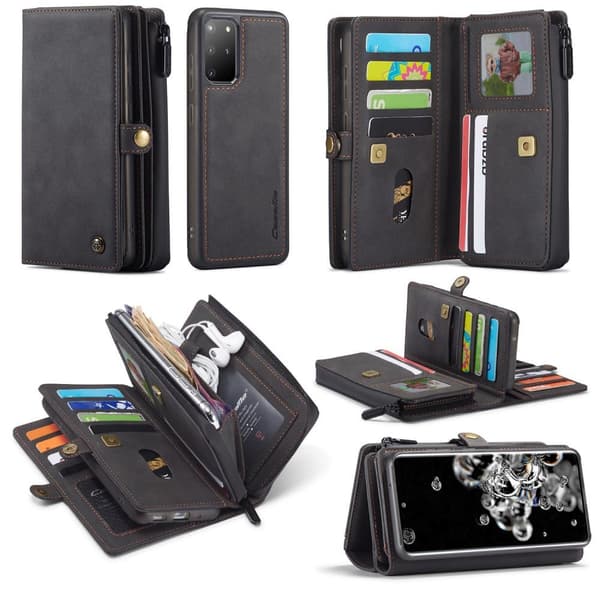 Samsung Galaxy S20 Plus CASEME Aftagelig 2-i-1 etui - Grå