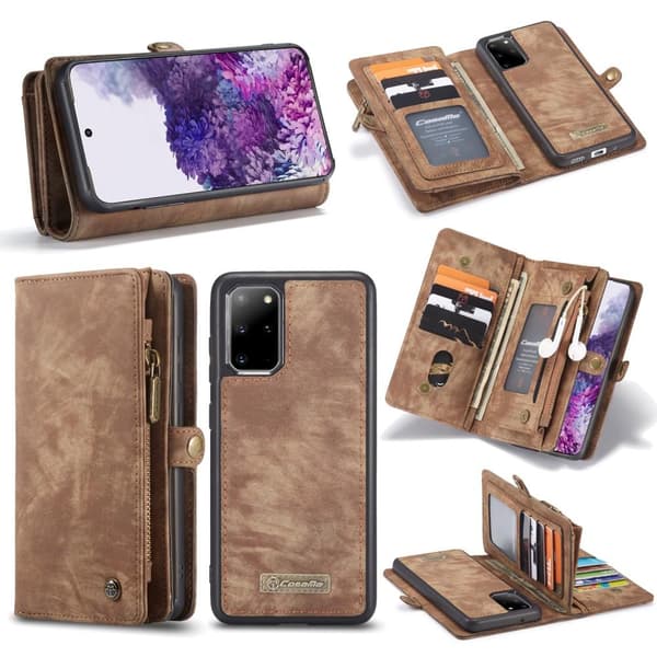 Samsung Galaxy S20 Plus CASEME Detachable 2-in-1 case - Brown