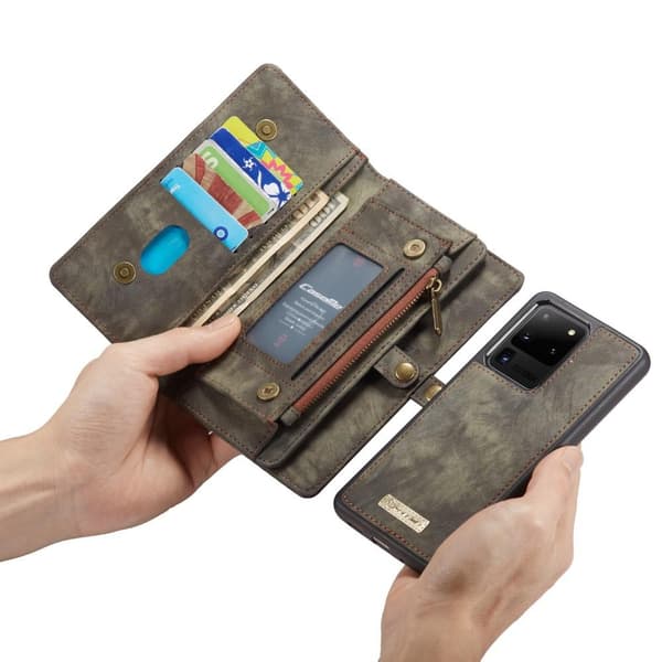 Samsung Galaxy S20 Ultra CASEME Irrotettava 2-in-1 kotelo - Harmaa