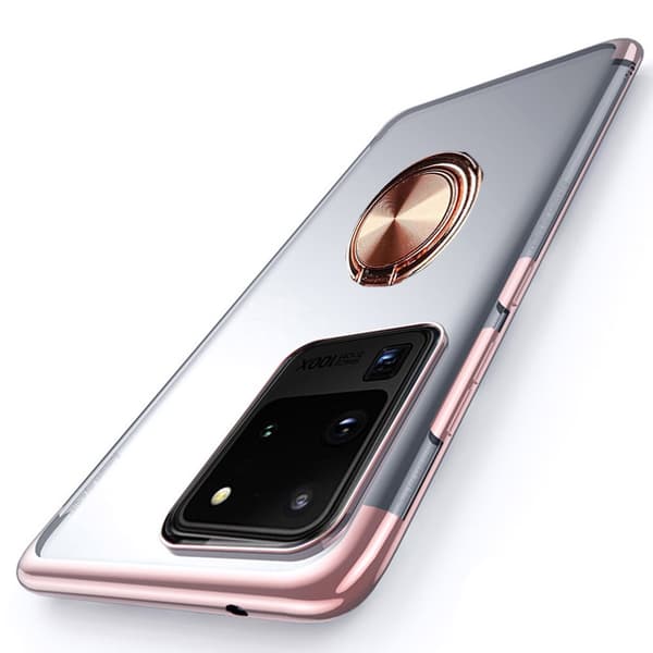 Samsung Galaxy S20 Ultra - Professionellt Skal med Ringhållare