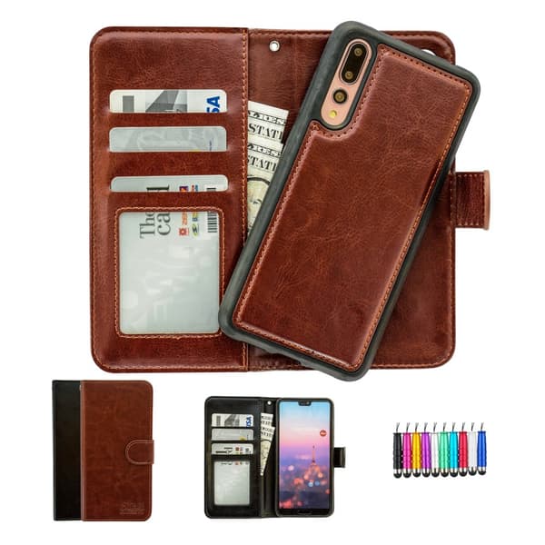Huawei P20 Pro - PU Leather Wallet Case