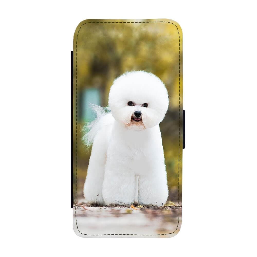 Hund Bichon Frise iPhone XS Plånboksfodral