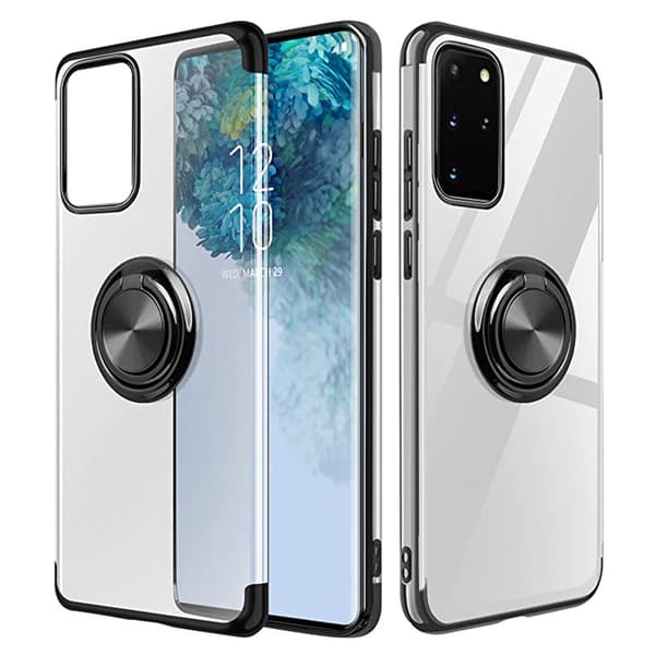 Silikonskal med Ringhållare - Samsung Galaxy S20 Plus