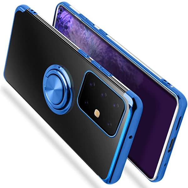 Samsung Galaxy A71 - Effektfullt Silikonskal med Ringhållare