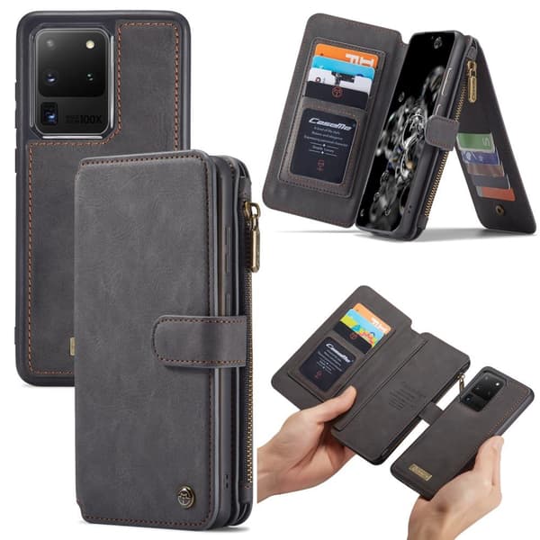 Samsung Galaxy S20 Ultra CASEME 2-in-1 Detachable - Black