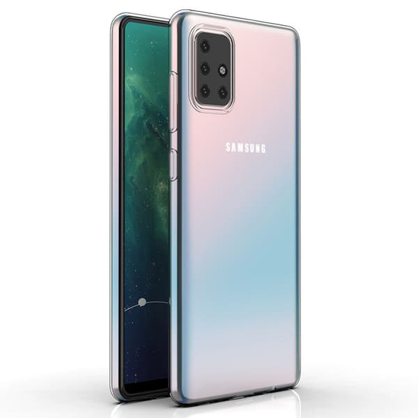Samsung Galaxy A51 - Stilrent Floveme (TUNT) Silikonskal