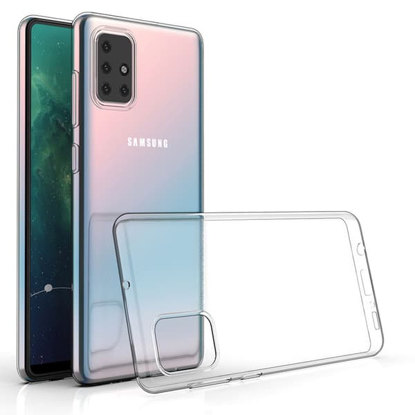 Samsung Galaxy A51 - Stilrent Floveme (TUNT) Silikonskal