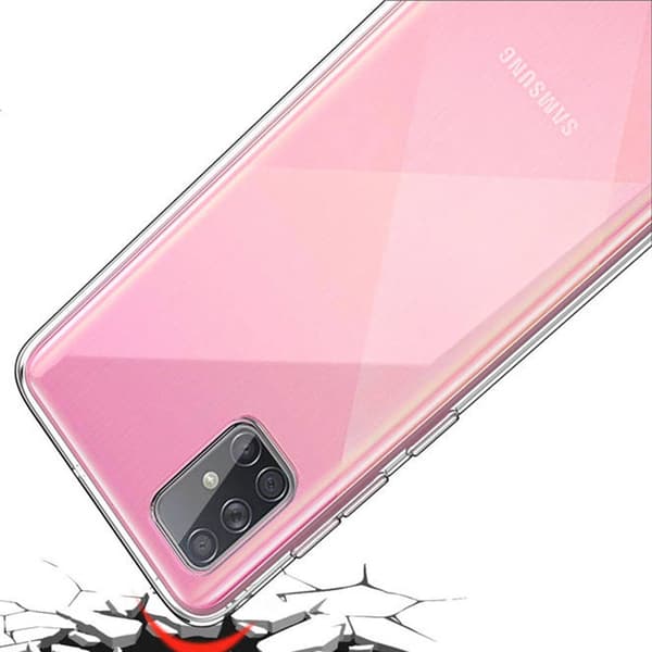 Samsung Galaxy A51 - Stilrent Floveme (TUNT) Silikonskal