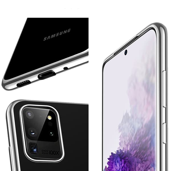 Genomtänkt Tunt Silikonskal - Samsung Galaxy S20 Ultra
