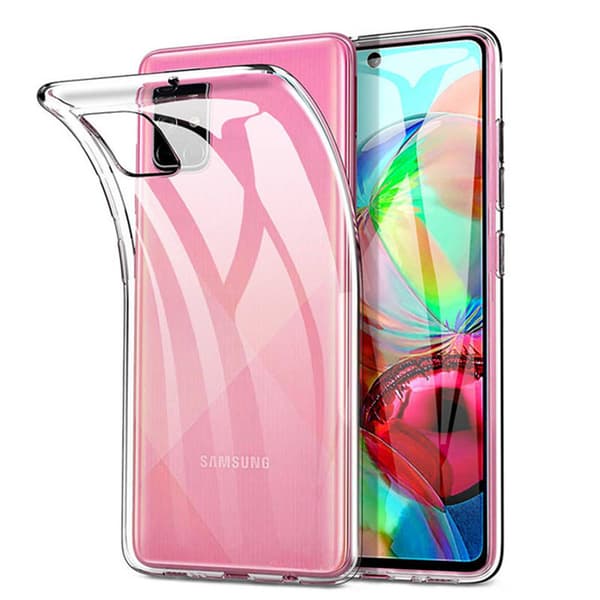 Samsung Galaxy A51 - Skyddande Tunt Silikonskal