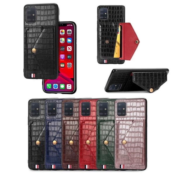 Robust Skal med Korthållare - Samsung Galaxy A71