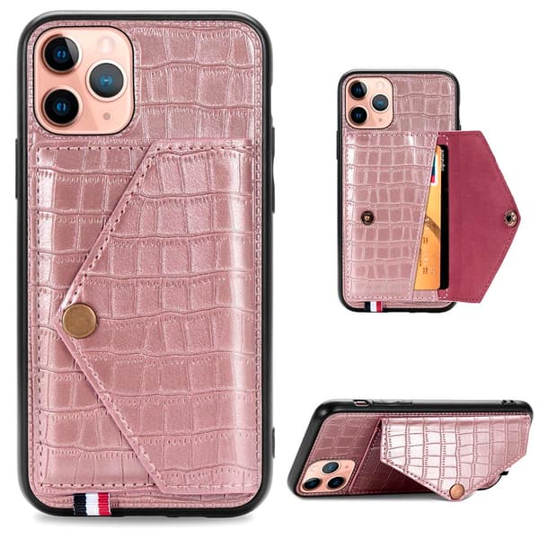 iPhone 11 Pro Max - Effektfullt Skal med Korthållare