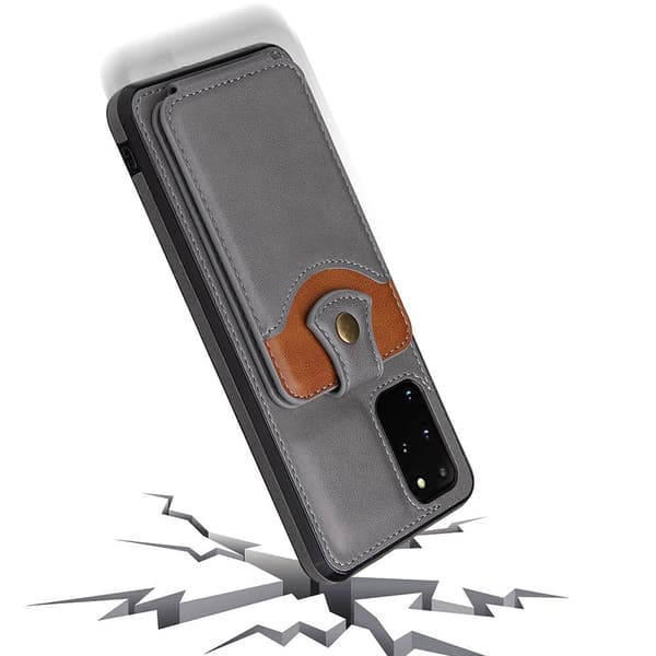 Samsung Galaxy S20 Plus - Effektfullt Skal med Kortfack