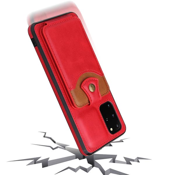 Samsung Galaxy S20 Plus - Effektfullt Skal med Kortfack