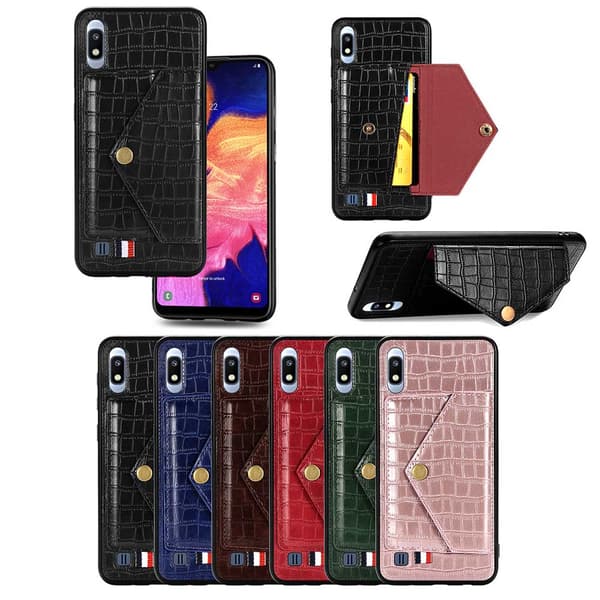 Samsung Galaxy A10 - Stilrent Skal med Kortfack