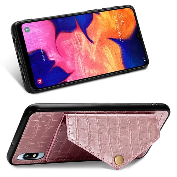 Samsung Galaxy A10 - Stilrent Skal med Kortfack