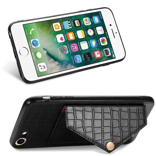 iPhone 7 - Professionellt Stilrent Skal med Kortfack