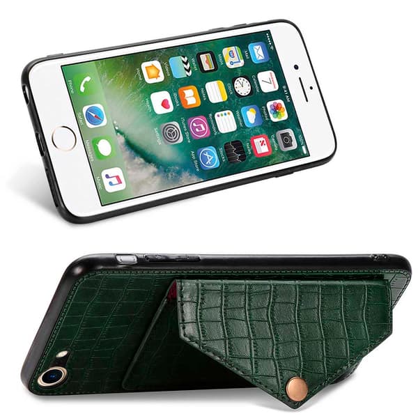 iPhone 7 - Professionellt Stilrent Skal med Kortfack