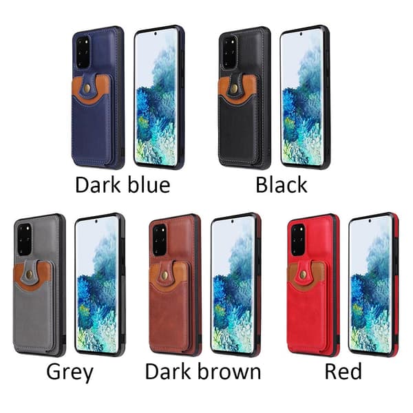 Genomtänkt Skal Korthållare - Samsung Galaxy S20