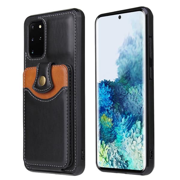 Samsung Galaxy S20 - Skal med Korthållare Svart