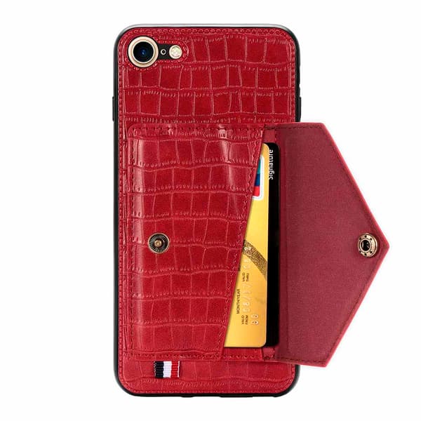 Smidigt Stilsäkert Skal med Korthållare - iPhone 8