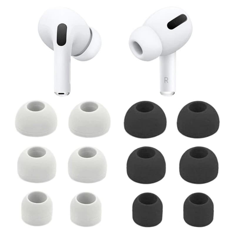 AirPods Pro silikon kuddar 6-pack (S/M/L)