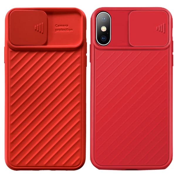 iPhone X/XS - Skal med Kamera Skydd