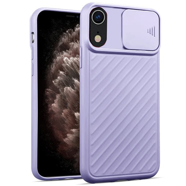 iPhone XR - Genomtänkt Stilrent Skal KAMERA SKYDD