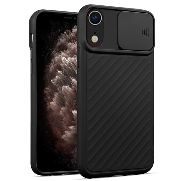 iPhone XR - Genomtänkt Stilrent Skal KAMERA SKYDD