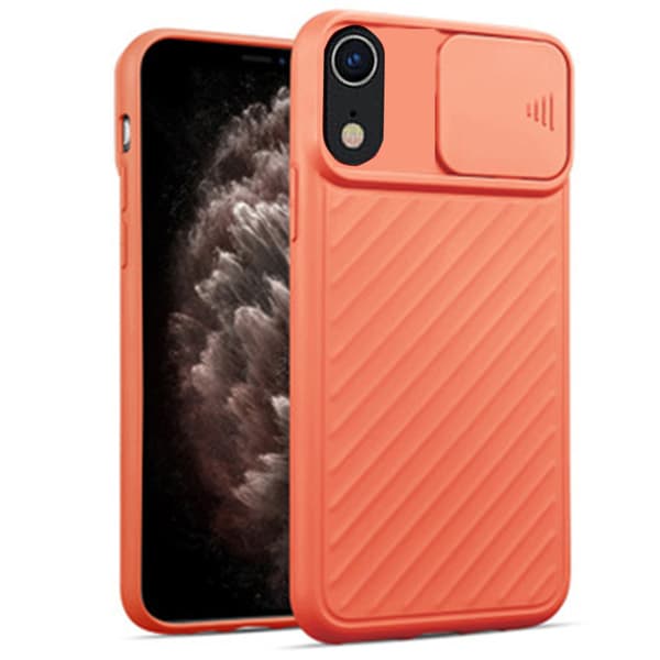 iPhone XR - Genomtänkt Stilrent Skal KAMERA SKYDD