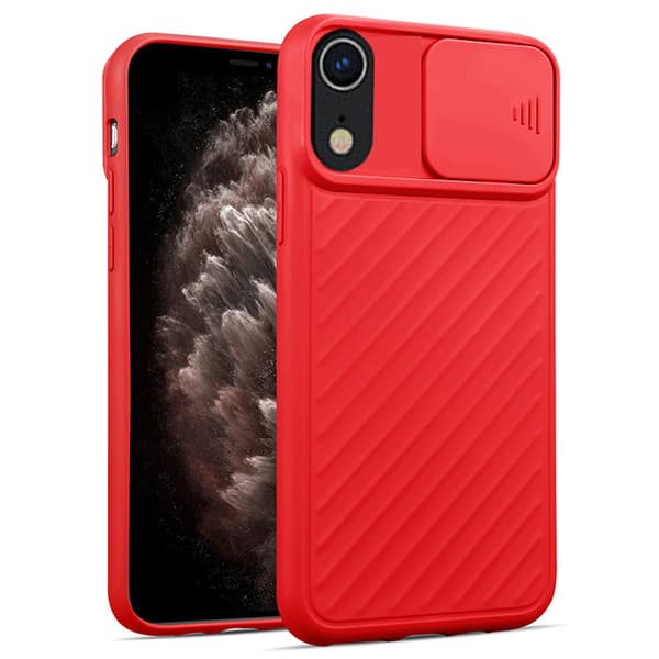 iPhone XR - Genomtänkt Stilrent Skal KAMERA SKYDD