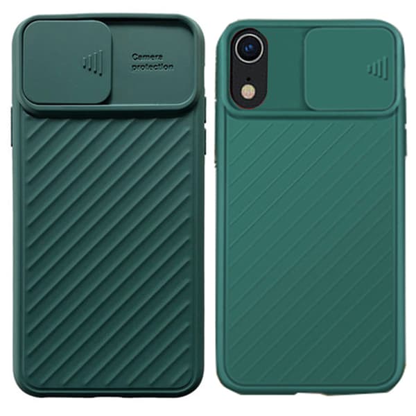 iPhone XR - Genomtänkt Stilrent Skal KAMERA SKYDD