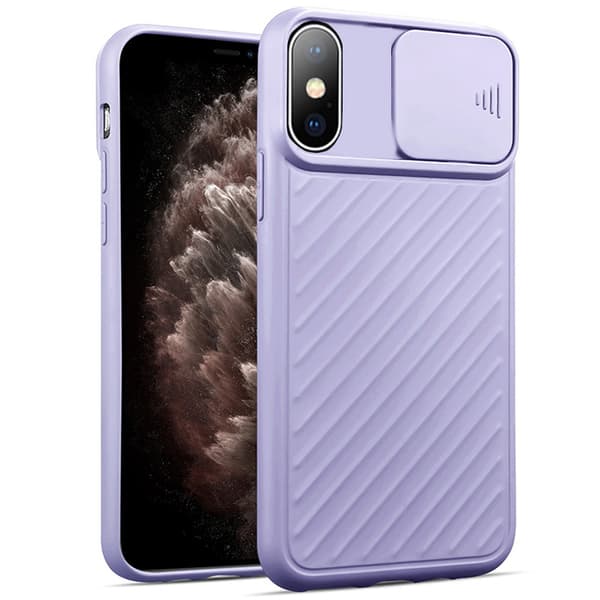iPhone X/XS - Genomtänkt Stöttåligt Skal KAMERA SKYDD