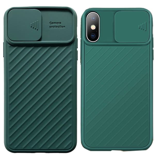 iPhone X/XS - Genomtänkt Stöttåligt Skal KAMERA SKYDD