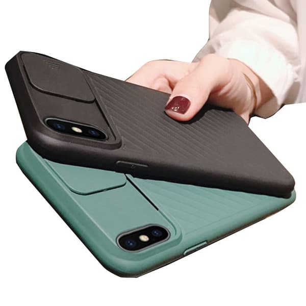 iPhone X/XS - Genomtänkt Stöttåligt Skal KAMERA SKYDD