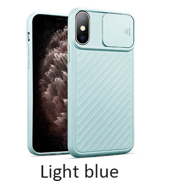 iPhone X/XS - Genomtänkt Stöttåligt Skal KAMERA SKYDD