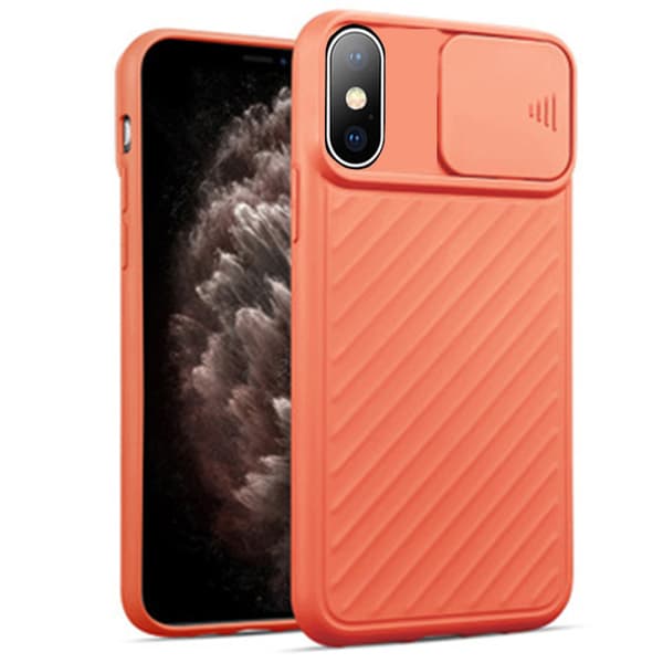 iPhone X/XS - Genomtänkt Stöttåligt Skal KAMERA SKYDD