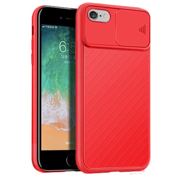 iPhone 6/6S - Stötdämpande Skal med Kamera Skydd