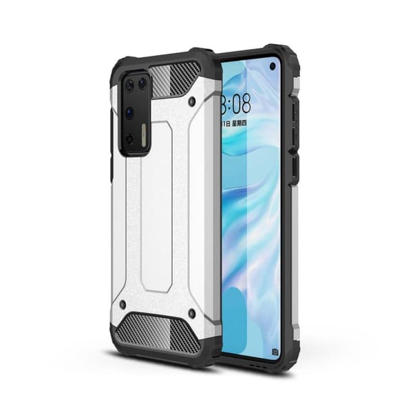 Armor Guard Mobilskal till Huawei P40 - Silver
