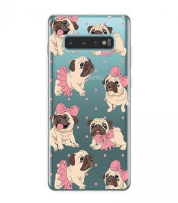Samsung Galaxy S10 Skal - Pugs