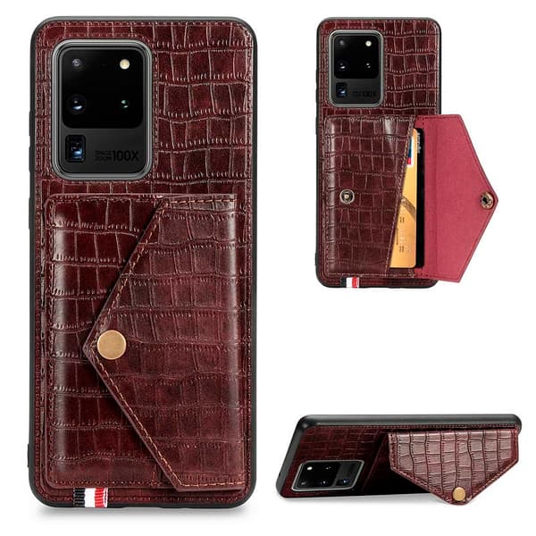 Praktiskt Skal med Kortfack - Samsung Galaxy S20 Ultra