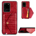 Miniatyrbild 5 av 11: Samsung Galaxy S20 Ultra - Stilrent Skal med Kortfack