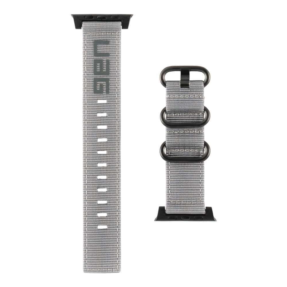 Apple Watch 44/42mm Ranneke Nato Harmaa