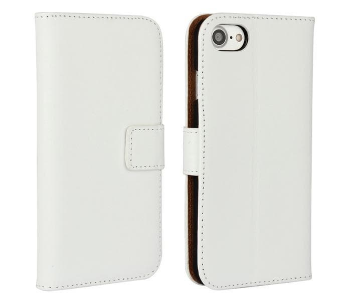 Plånboksfodral Äkta Skinn iPhone SE (2020)