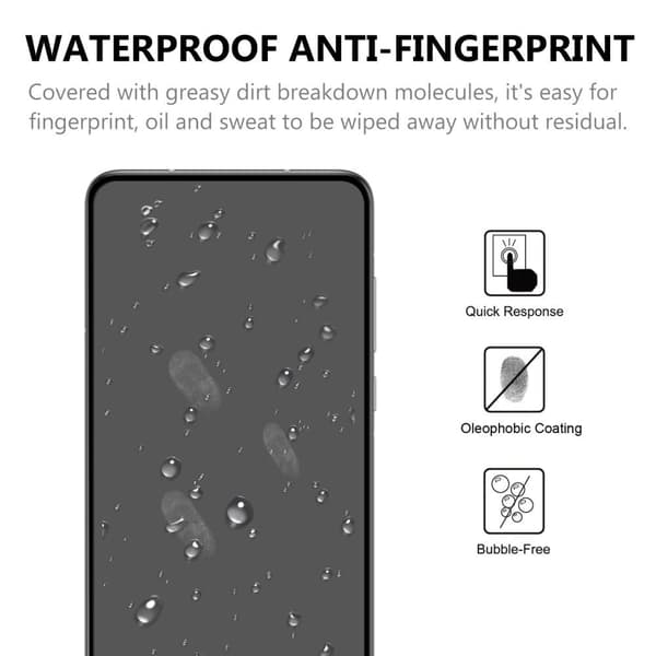 Full-Fit Härdat Glas Skärmskydd till Huawei P40 Pro