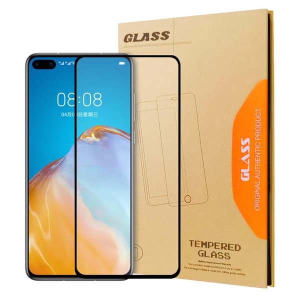 Full-Fit Härdat Glas Skärmskydd till Huawei P40 Pro
