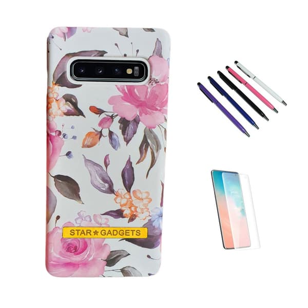 Samsung Galaxy S10 - Skal / Skydd / Blommor